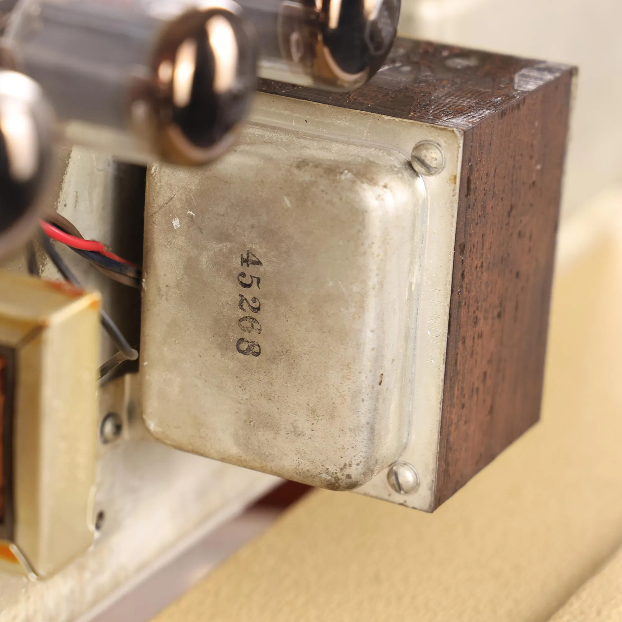 1962 Fender Twin Blonde Combo Amplifier