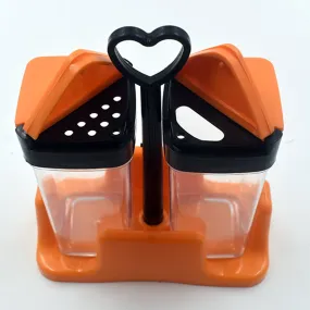 2070 Multipurpose Masala / Spice Rack Container with tray- Set of 2Pcs