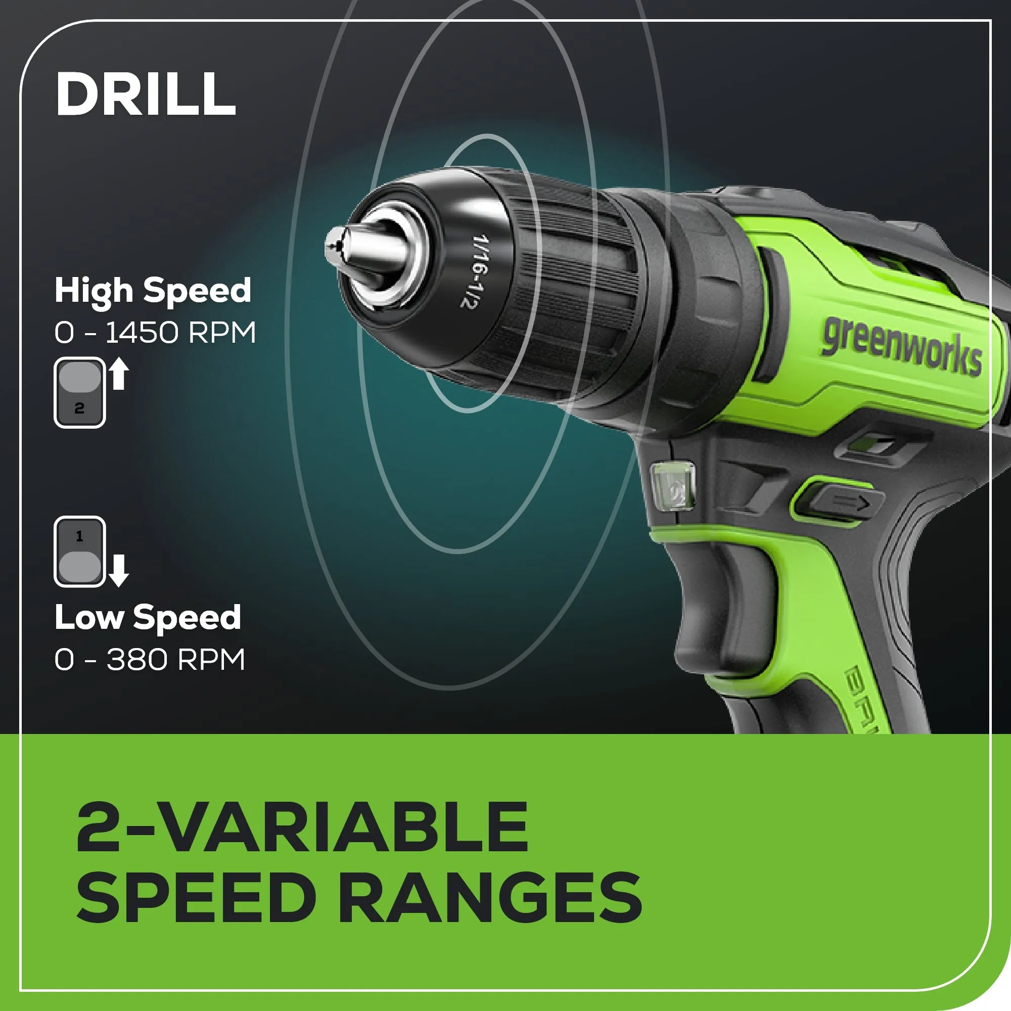 24V Cordless Battery Drill, Impact Driver & Jig Saw 3PC Combo Kit w/ (2) 2.0Ah Batteries & Charger
