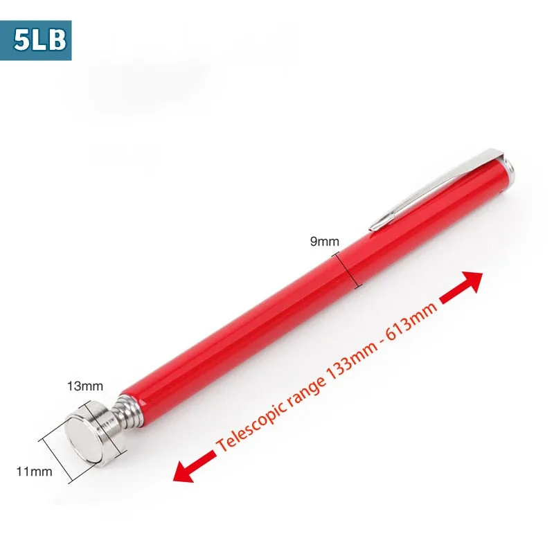 7 Styles Telescopic Magnetic Pen Metalworking Handy Tool Magnet Capacity for Picking Up Nut Bolt Adjustable Pickup Rod Stick
