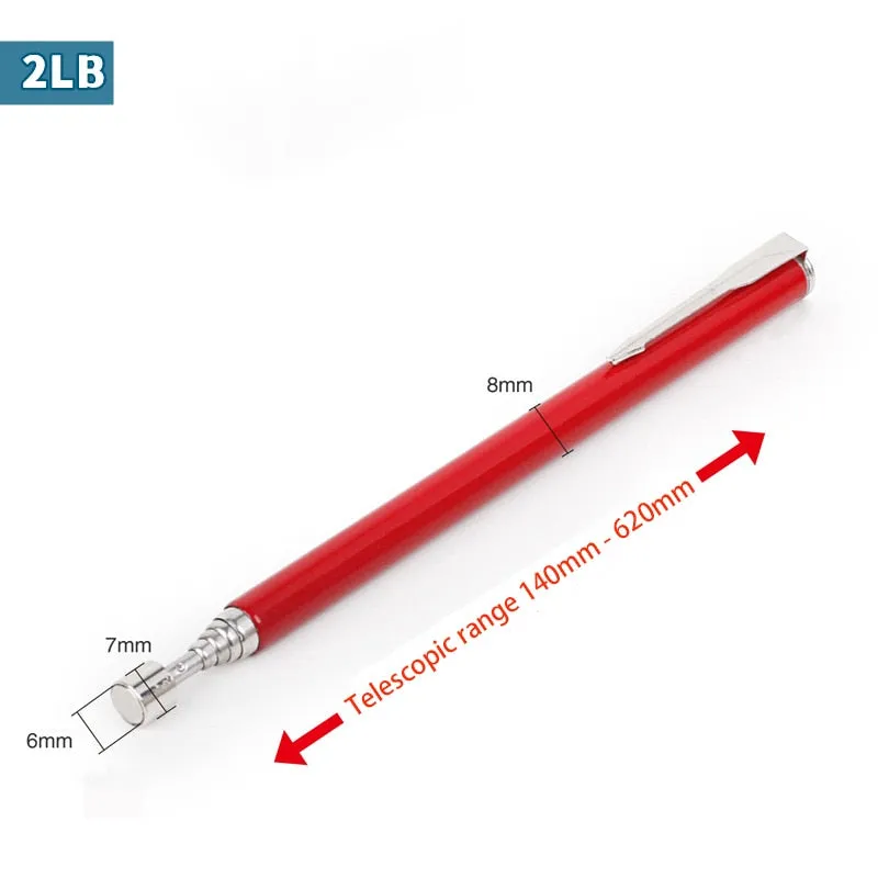 7 Styles Telescopic Magnetic Pen Metalworking Handy Tool Magnet Capacity for Picking Up Nut Bolt Adjustable Pickup Rod Stick