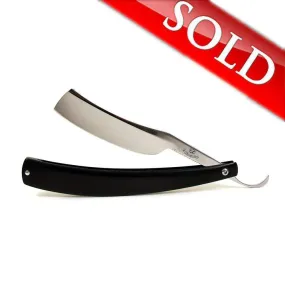 Alex Jacques Custom 6/8 Straight Razon In Black G10
