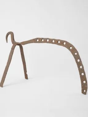 Antique European fire roasting tool