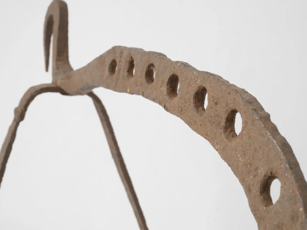 Antique European fire roasting tool