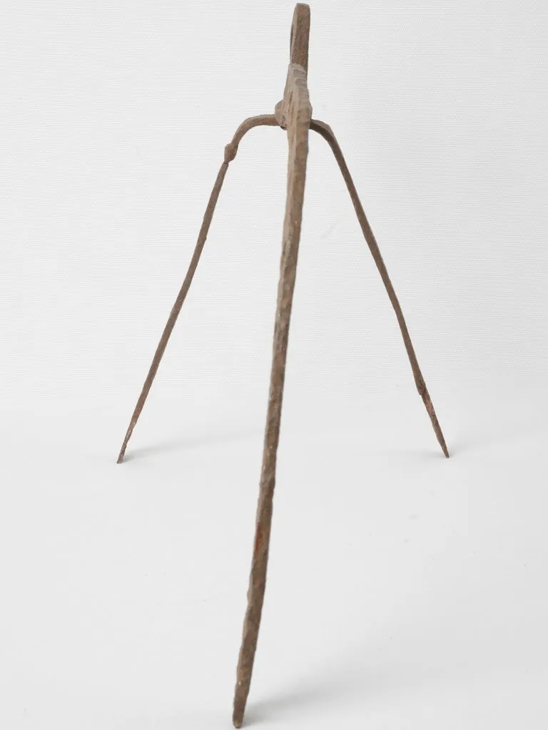 Antique European fire roasting tool