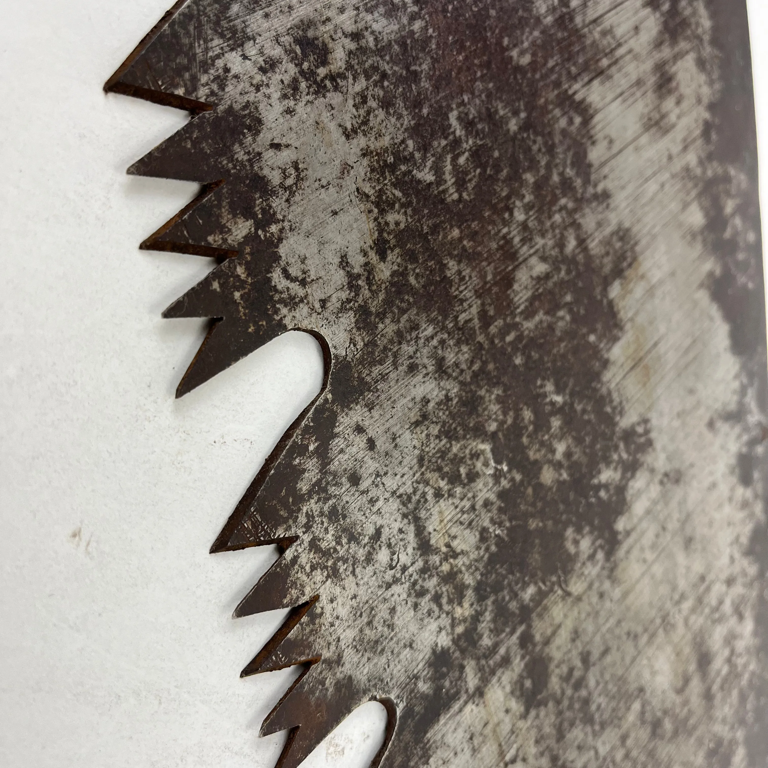 Antique Japanese Saw Nokogiri Forged Iron Tool 40"