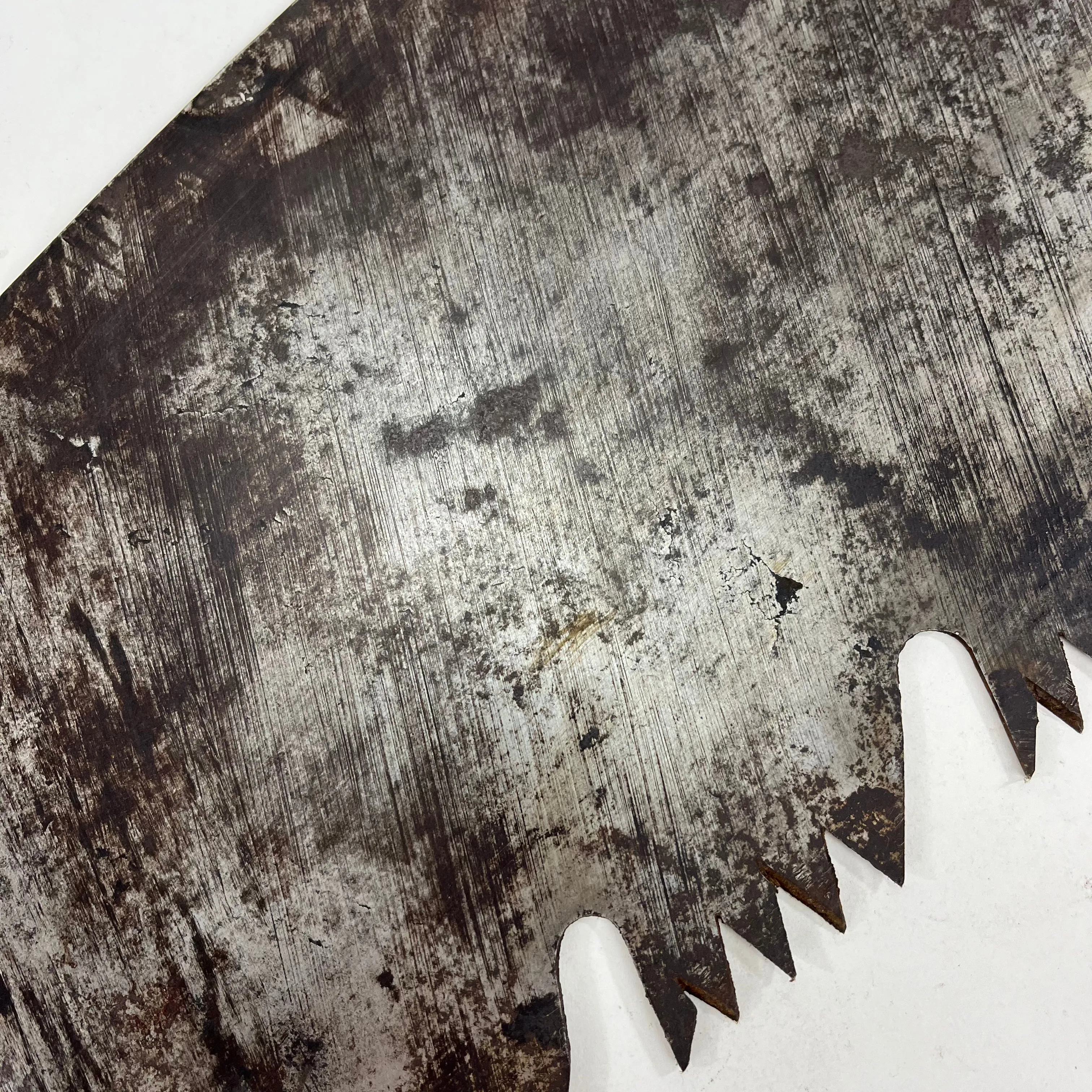 Antique Japanese Saw Nokogiri Forged Iron Tool 40"