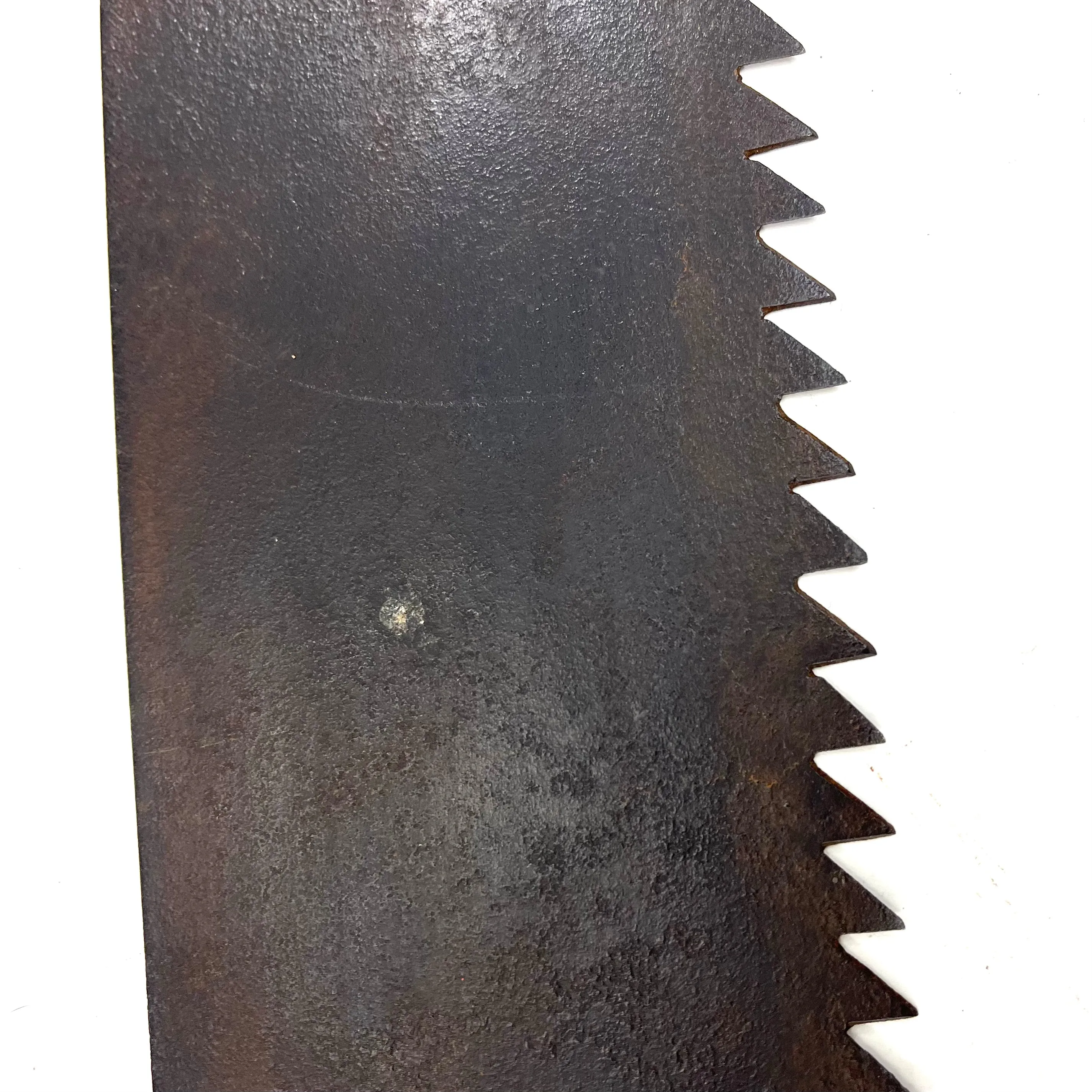 Antique Japanese Signed Saw Nokogiri Forged Iron Tool 35"