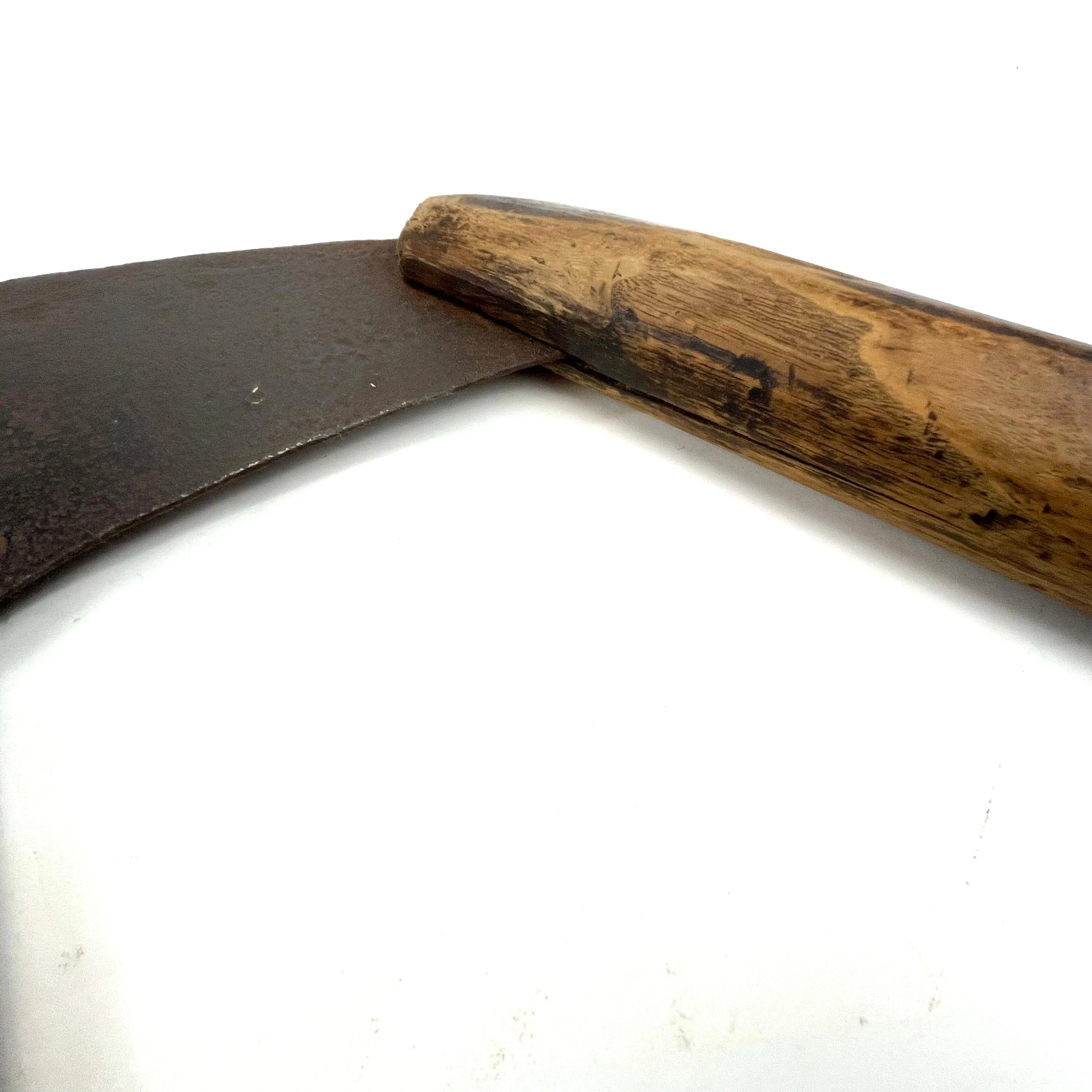 Antique Japanese  Whaleback Saw Forged Iron Huge Maebiki Nokogiri Tool
