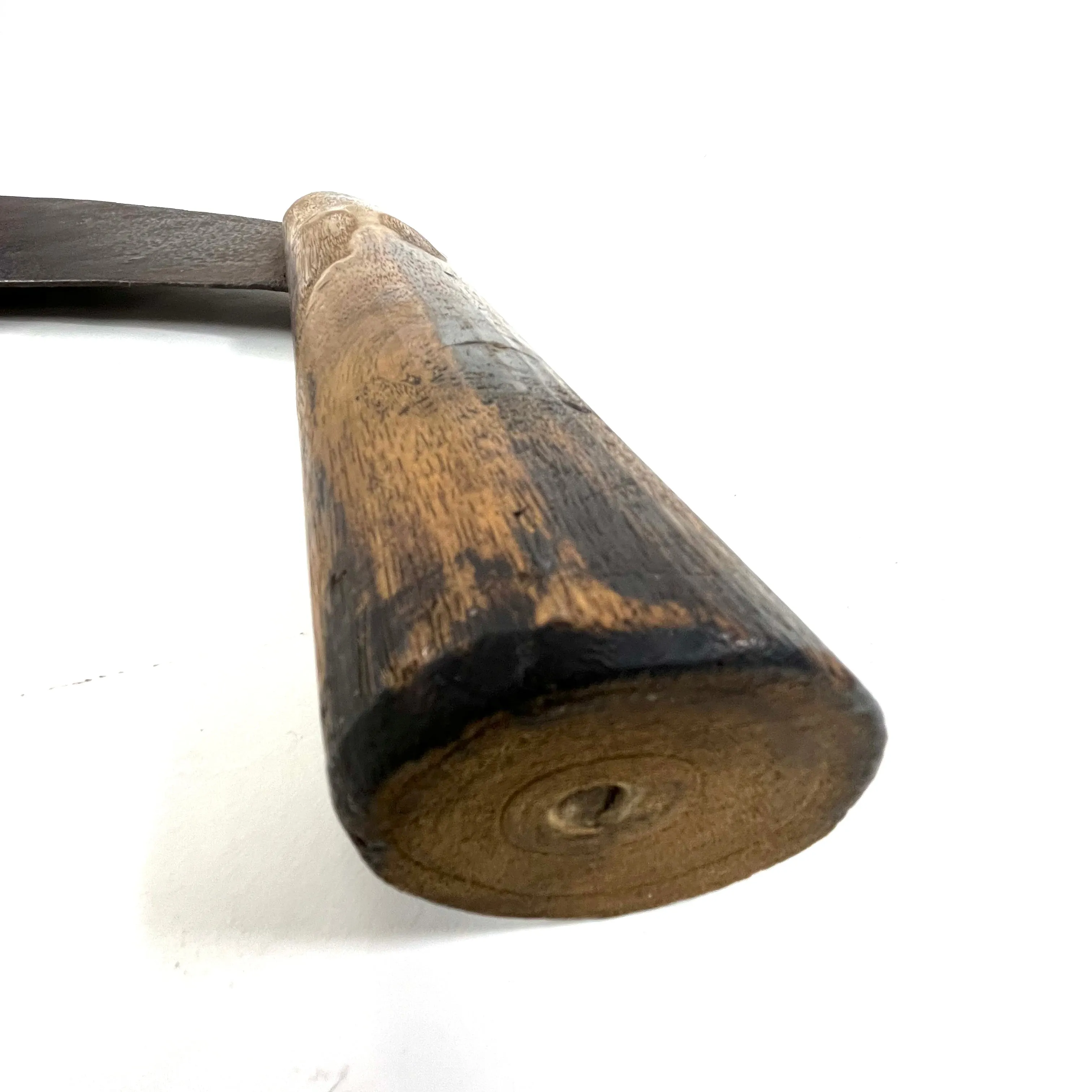 Antique Japanese  Whaleback Saw Forged Iron Huge Maebiki Nokogiri Tool