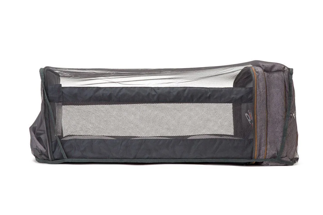 Baby Travel Crib Changing Rucsac - Windsor Grey - RucPOD ® mini