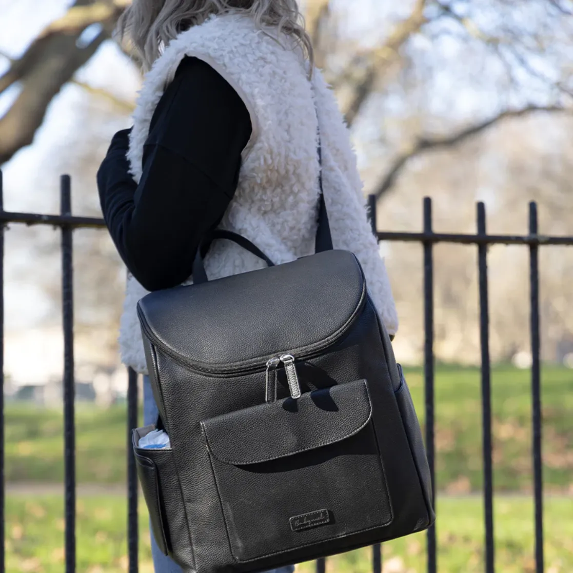 Babymel Lennox Vegan Leather Convertible Backpack