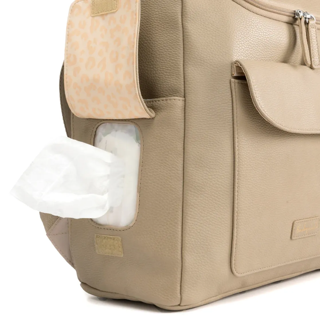 Babymel Lennox Vegan Leather Convertible Backpack