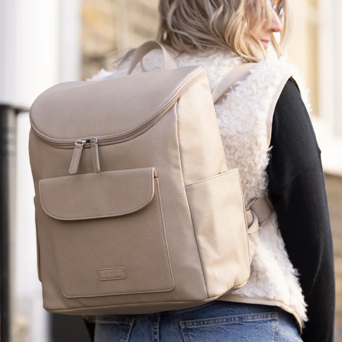 Babymel Lennox Vegan Leather Convertible Backpack