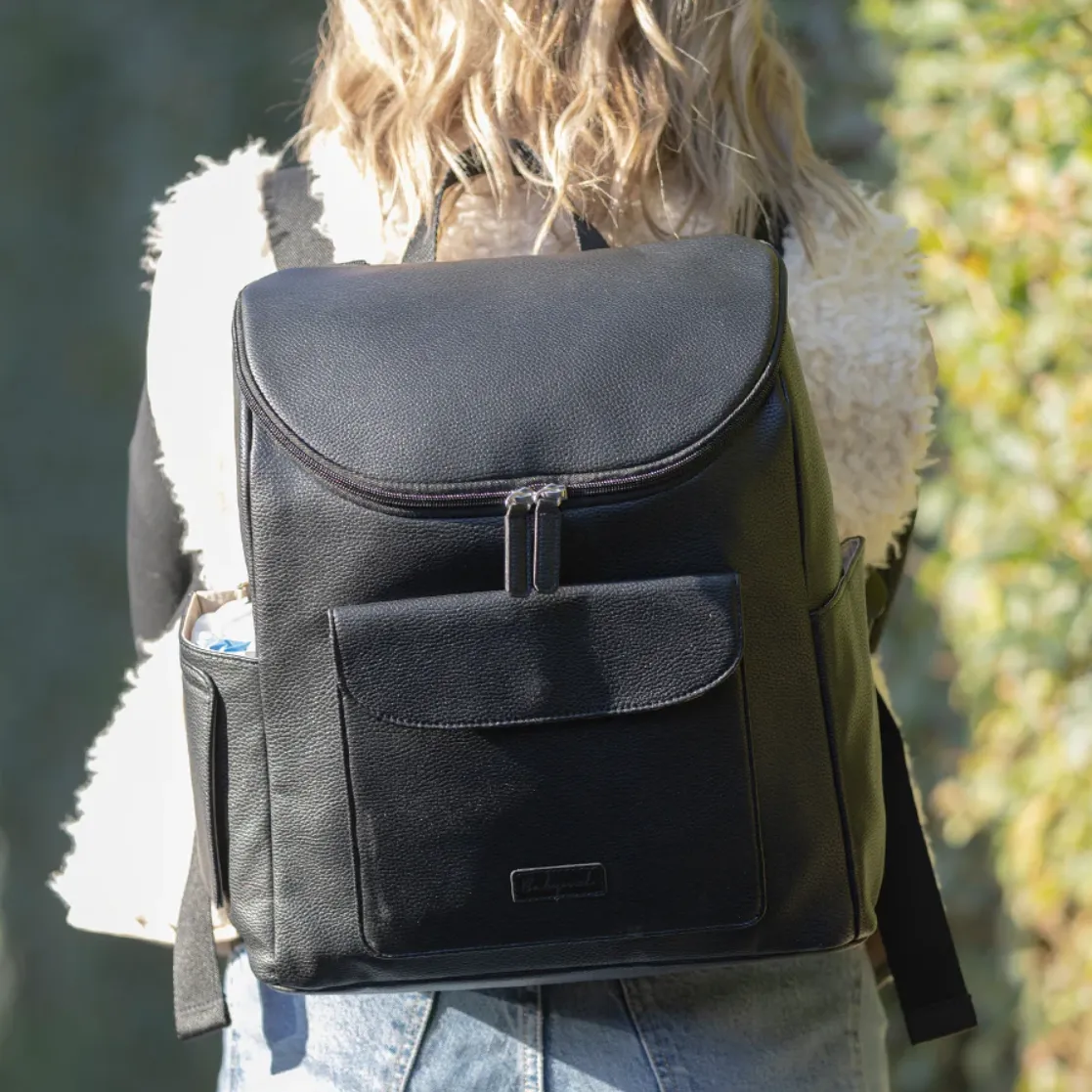 Babymel Lennox Vegan Leather Convertible Backpack