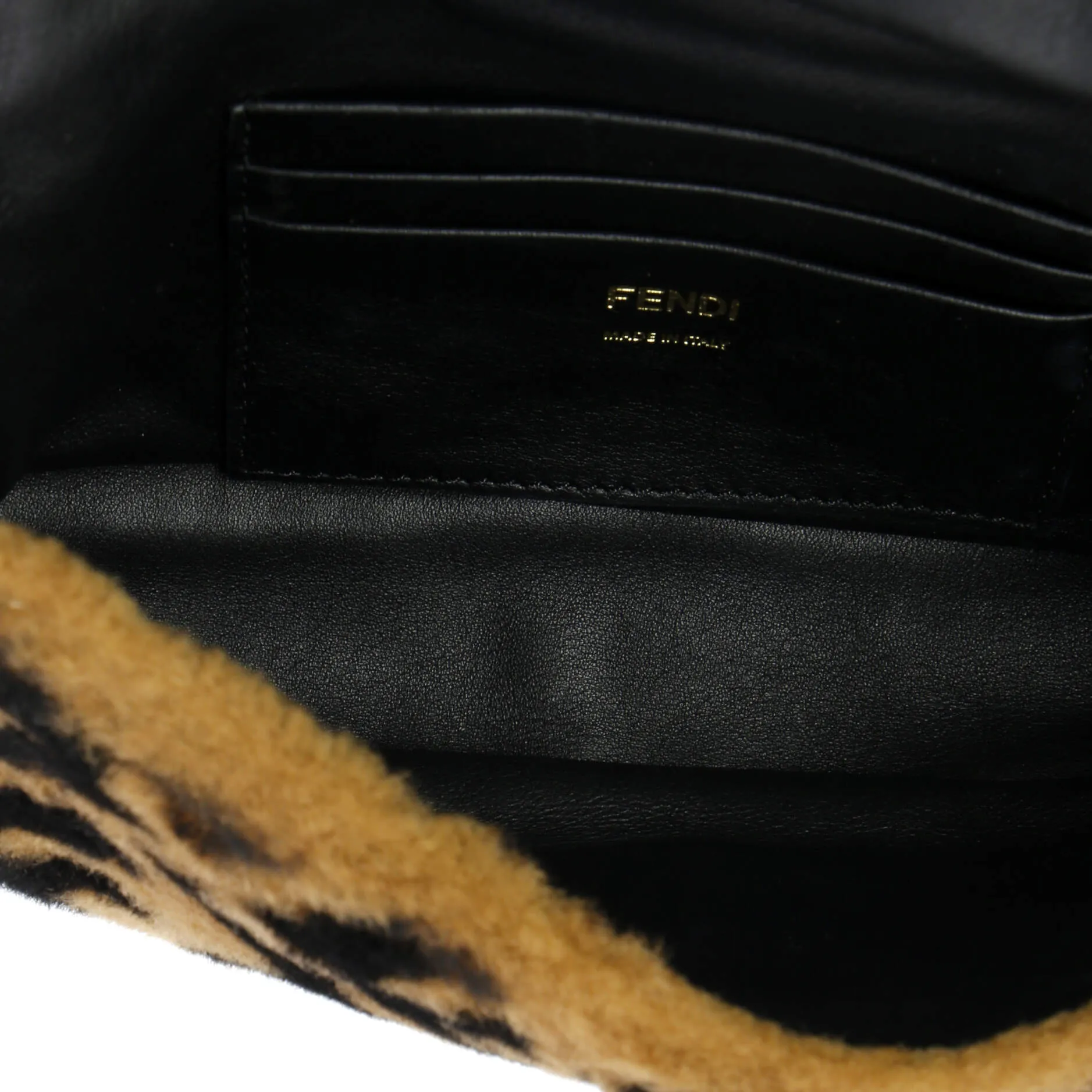 Baguette NM Bag Zucca Shearling Mini