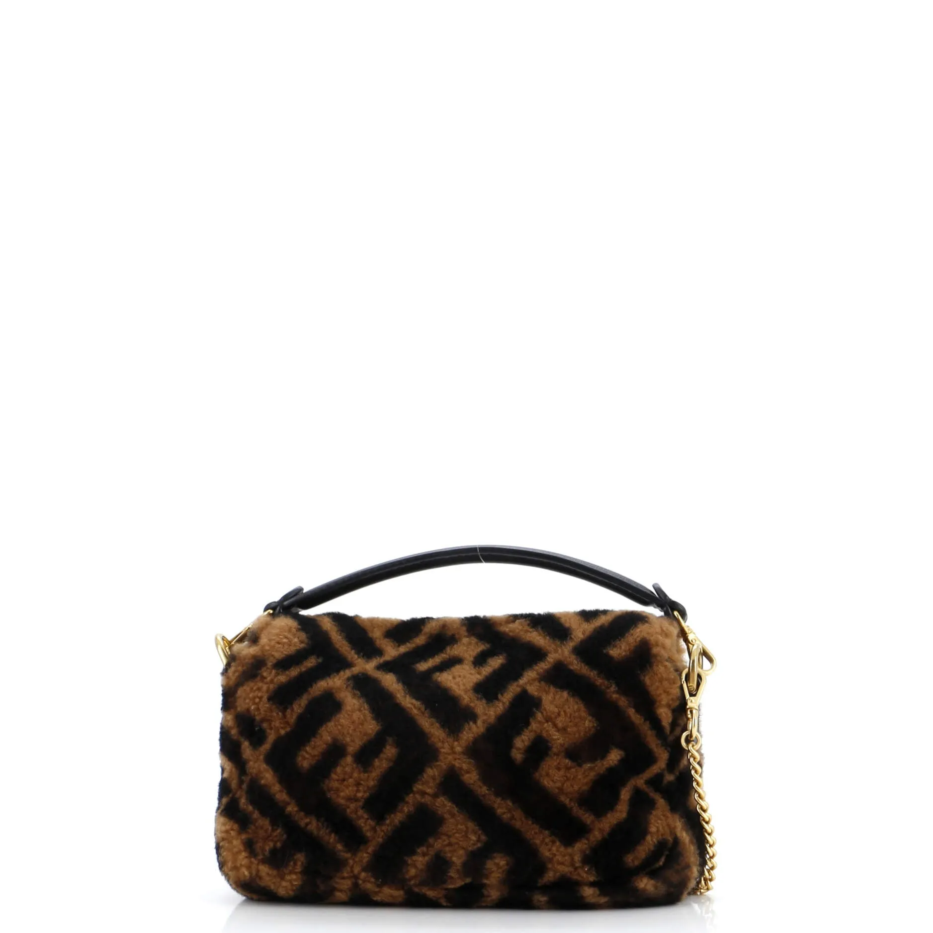 Baguette NM Bag Zucca Shearling Mini