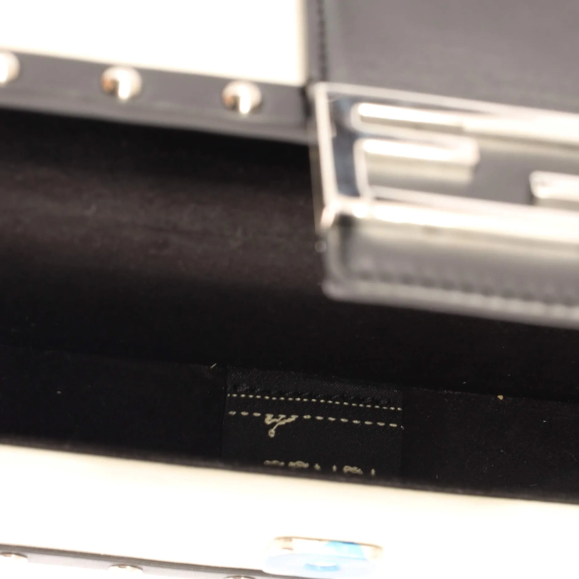 Baguette Trunk Bag Leather Mini