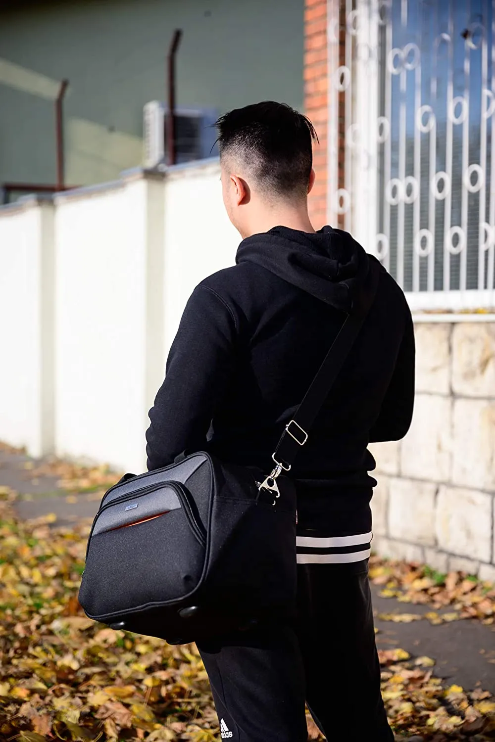 BONTOUR “AIR” Traveling bag for Ryanair/Wizz Air 40x20x25 cm, darkgray
