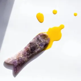 BY ACHILLES - Amethyst Gua Sha