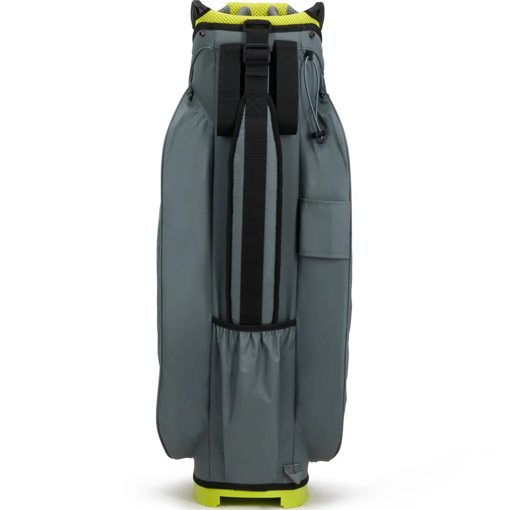 Callaway Chev 14 Plus Cart Bag - Charcoal/Flo Yellow