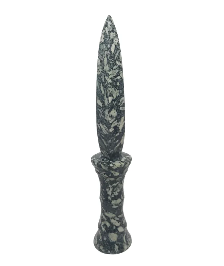Chrysanthemum Crystal Athame