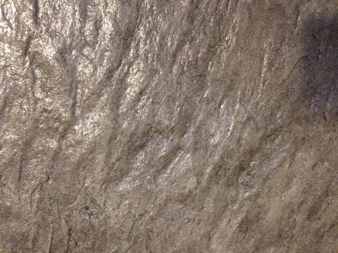 Concrete Texture Roller Sleeve - Lightweight Vertical Stamping - Striated Slate