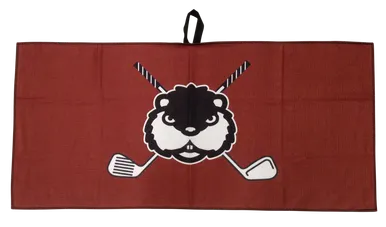 Cross Clubs Gopher Waffle Golf Towel by ReadyGOLF