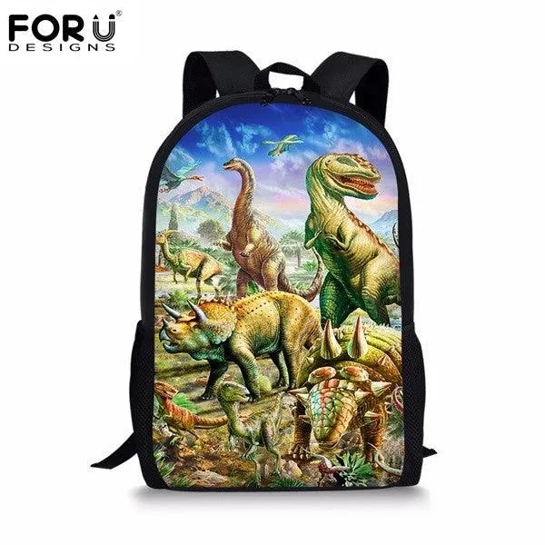 Dinosaur School Backpack