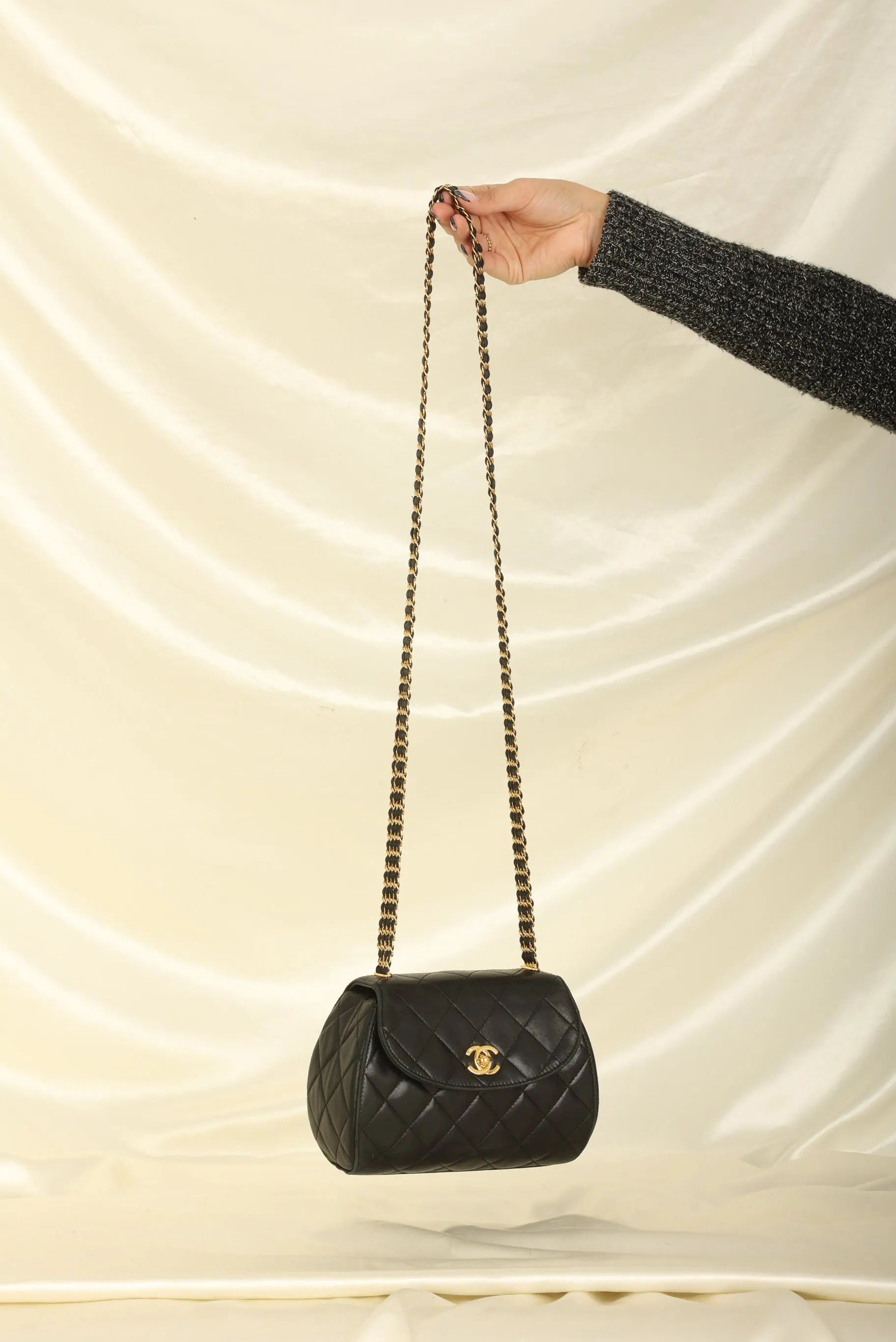 Extremely Rare CL 1994 Lambskin Multi Chain Bag