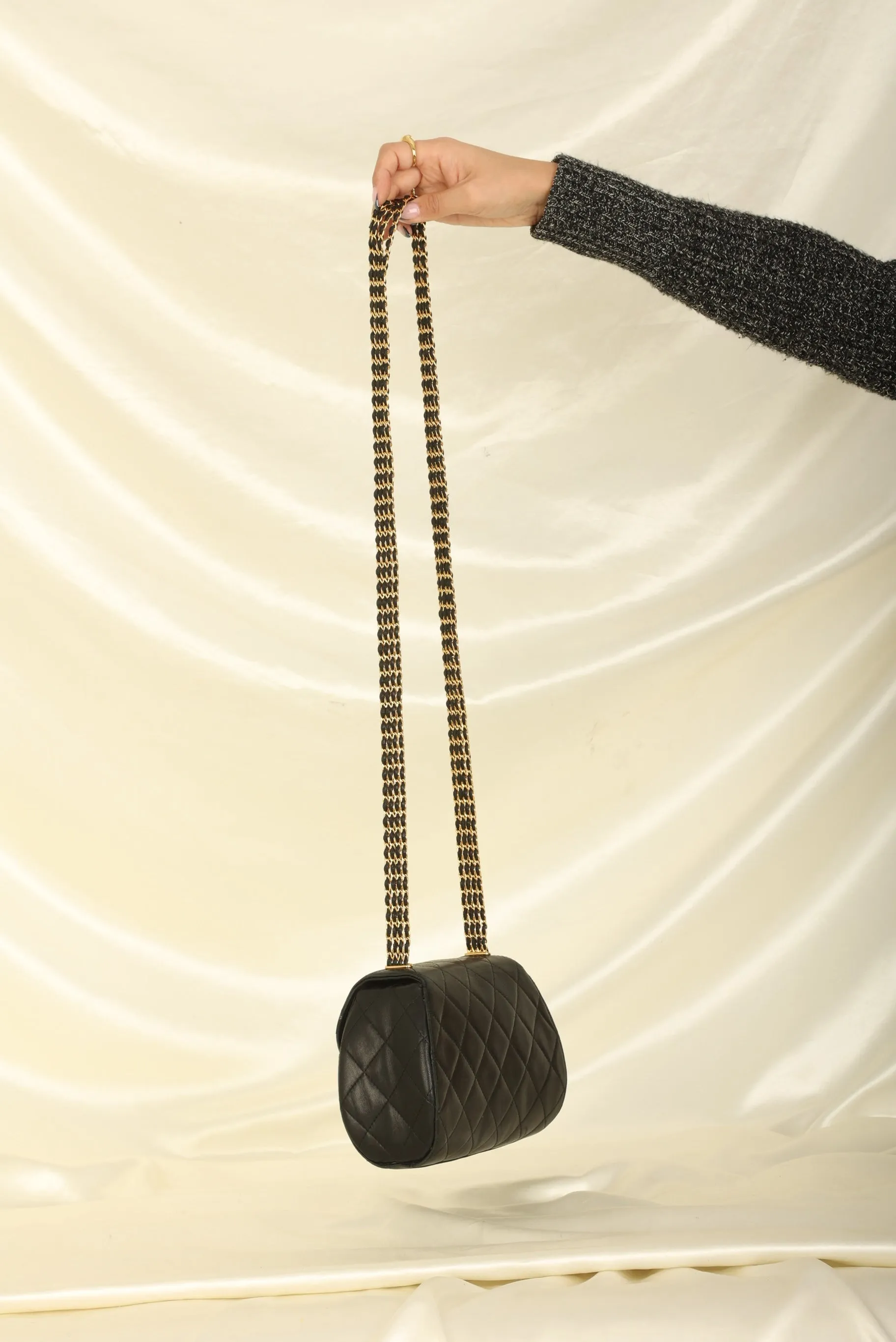 Extremely Rare CL 1994 Lambskin Multi Chain Bag