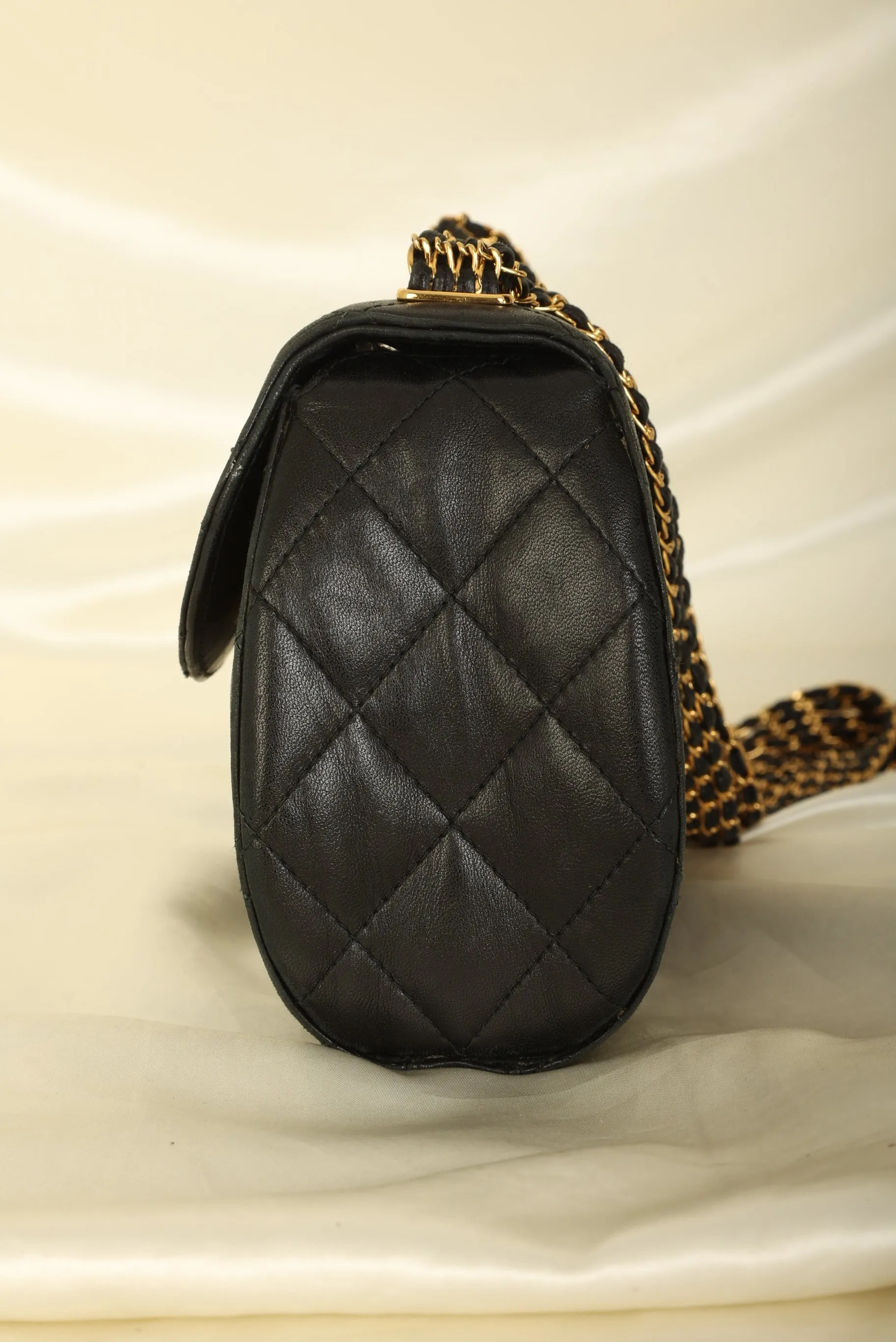 Extremely Rare CL 1994 Lambskin Multi Chain Bag