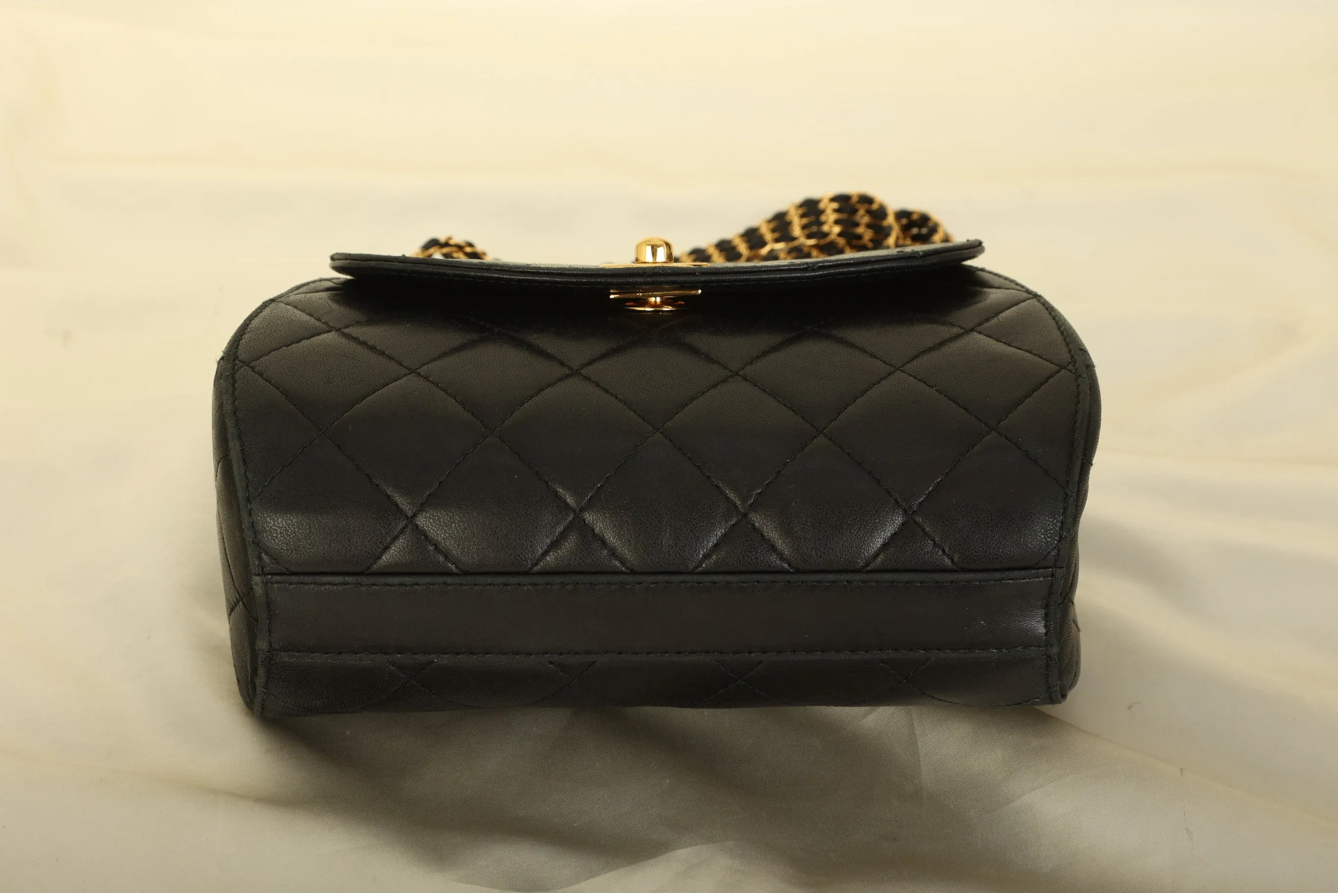 Extremely Rare CL 1994 Lambskin Multi Chain Bag