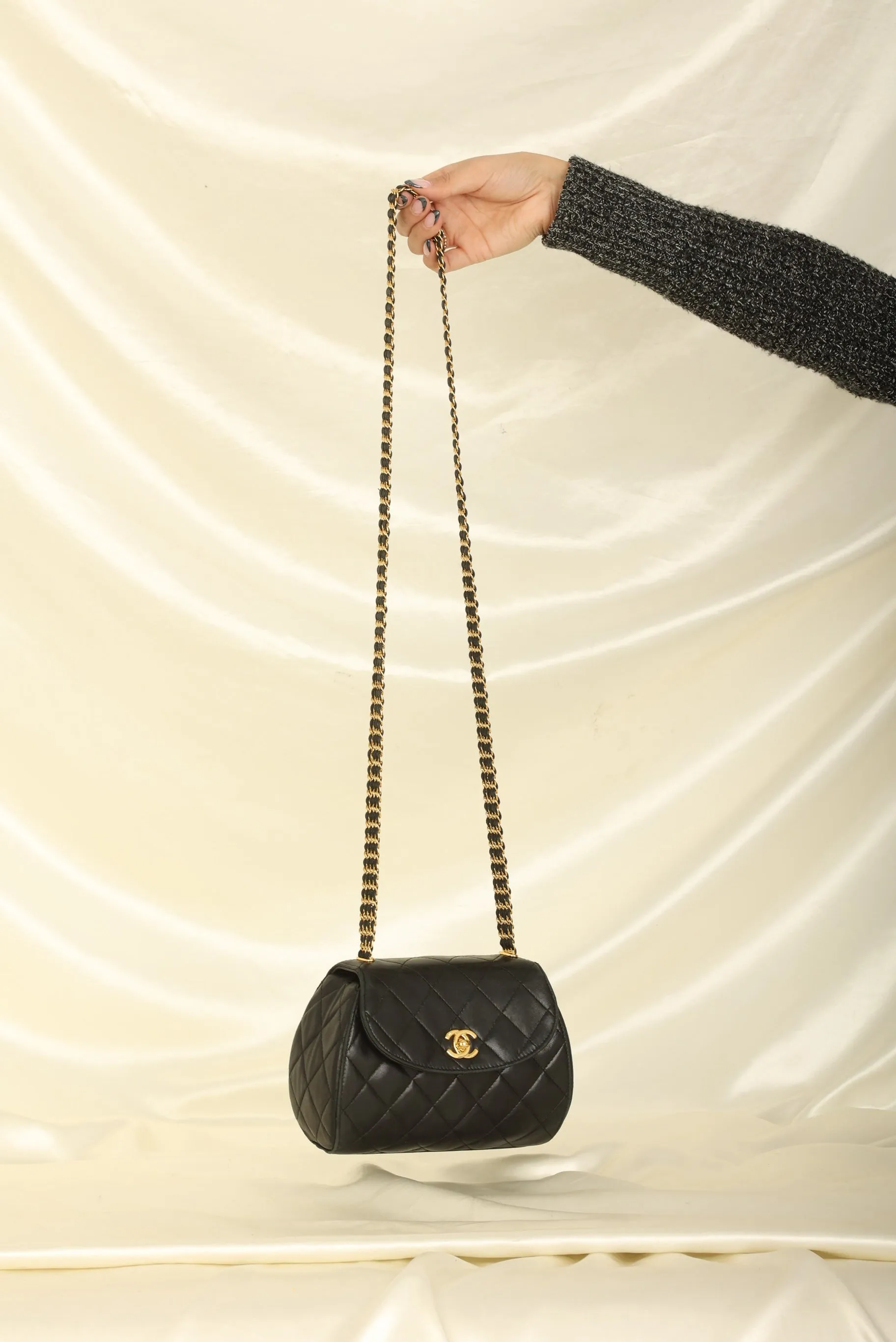 Extremely Rare CL 1994 Lambskin Multi Chain Bag