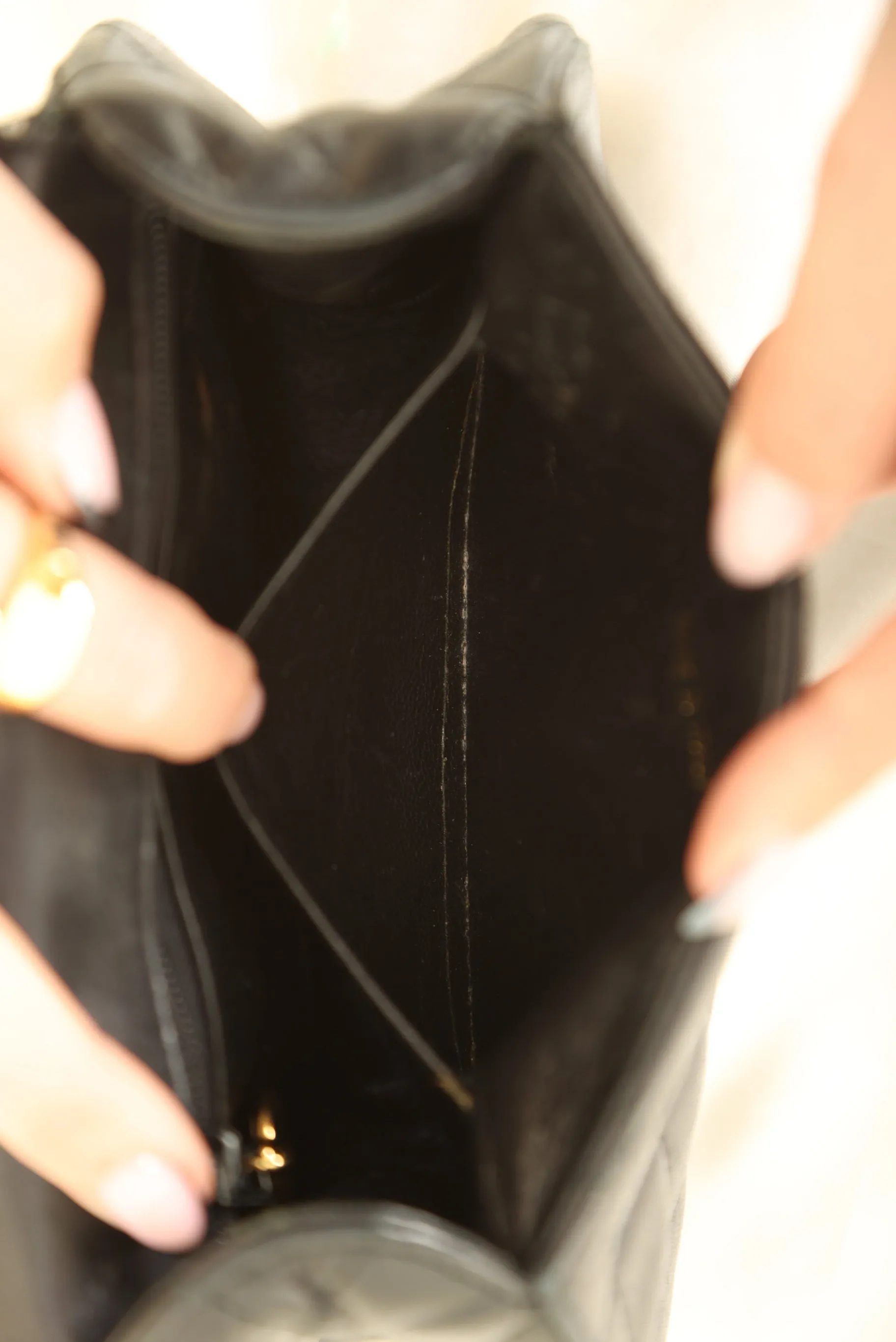 Extremely Rare CL 1994 Lambskin Multi Chain Bag