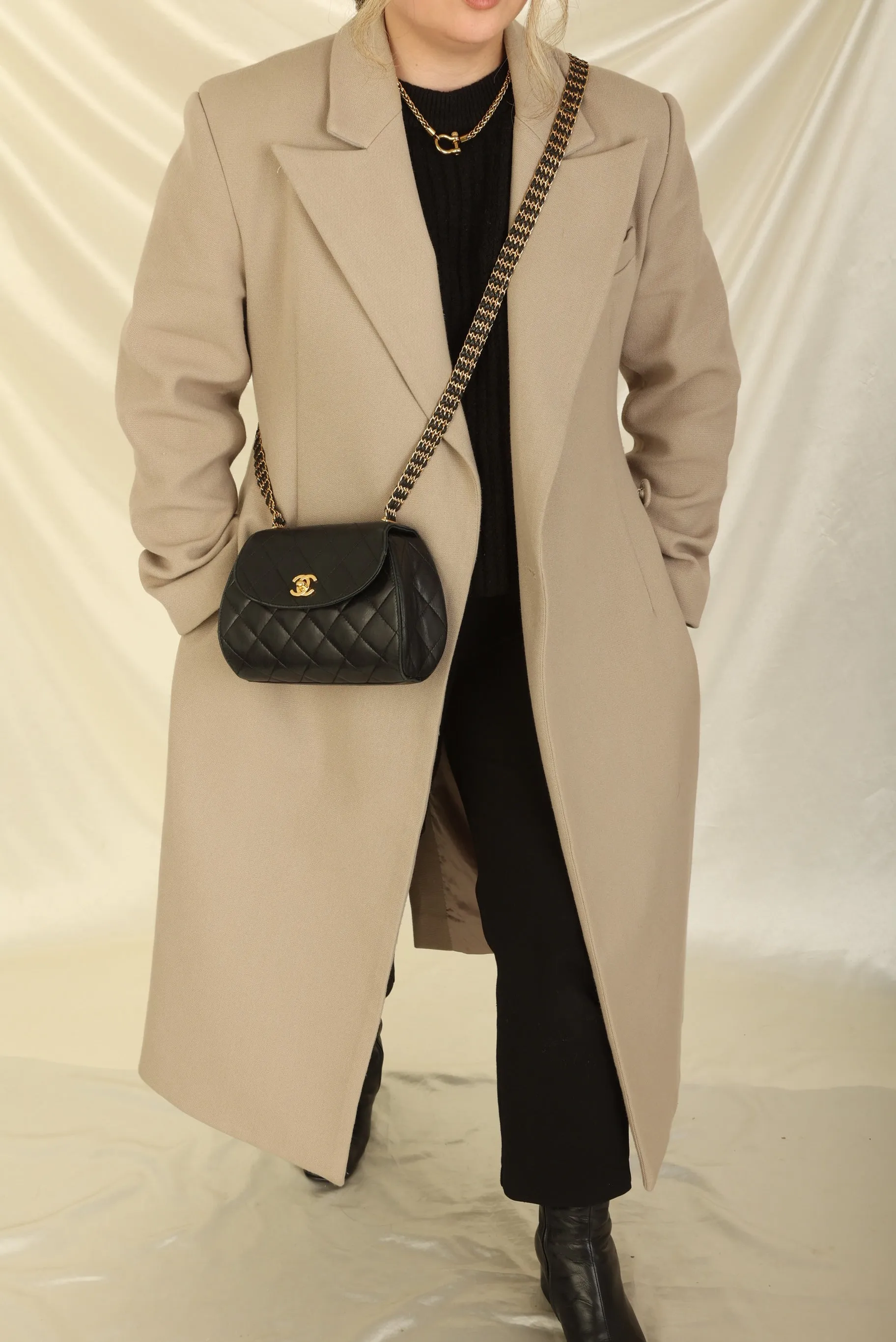 Extremely Rare CL 1994 Lambskin Multi Chain Bag