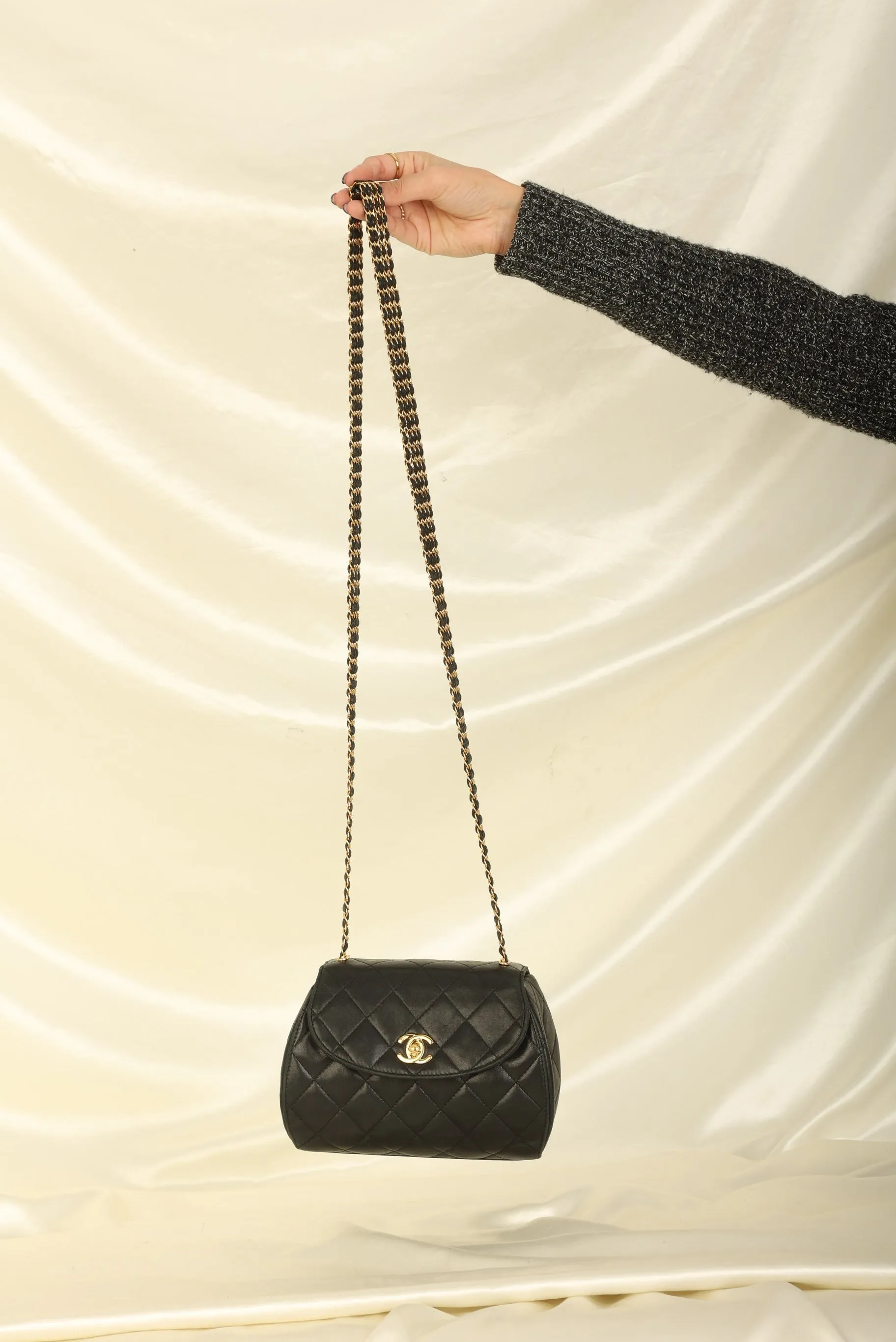 Extremely Rare CL 1994 Lambskin Multi Chain Bag