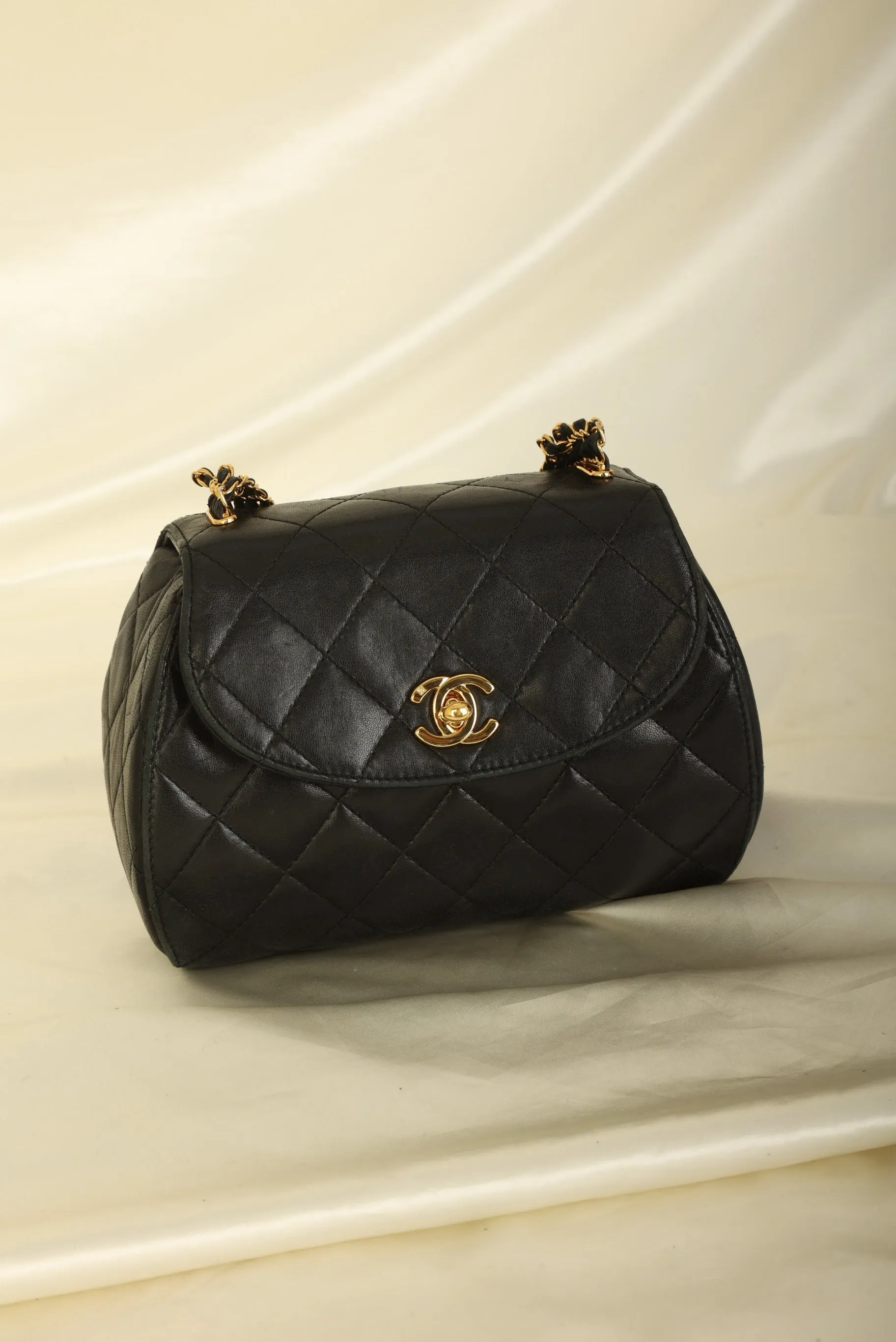 Extremely Rare CL 1994 Lambskin Multi Chain Bag