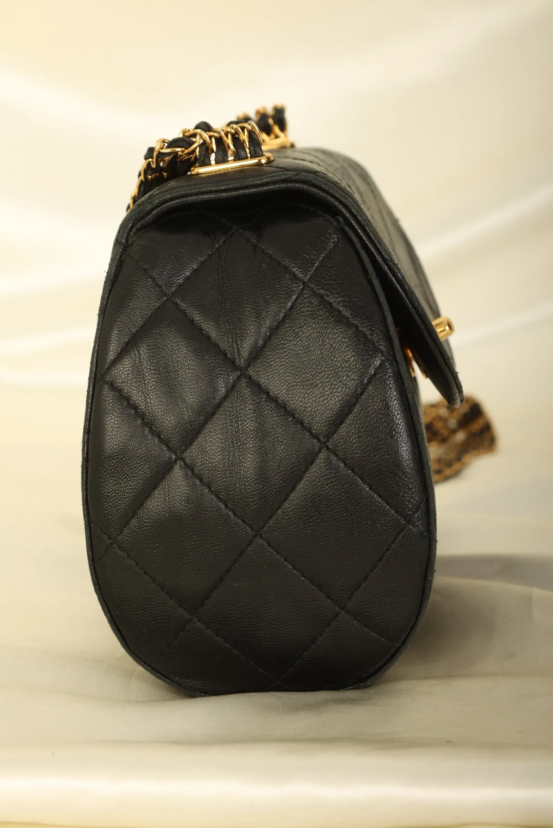 Extremely Rare CL 1994 Lambskin Multi Chain Bag