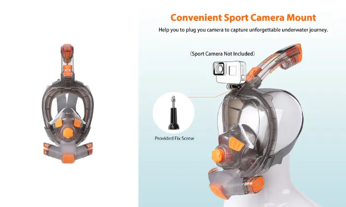 Foldable Dry Snorkel