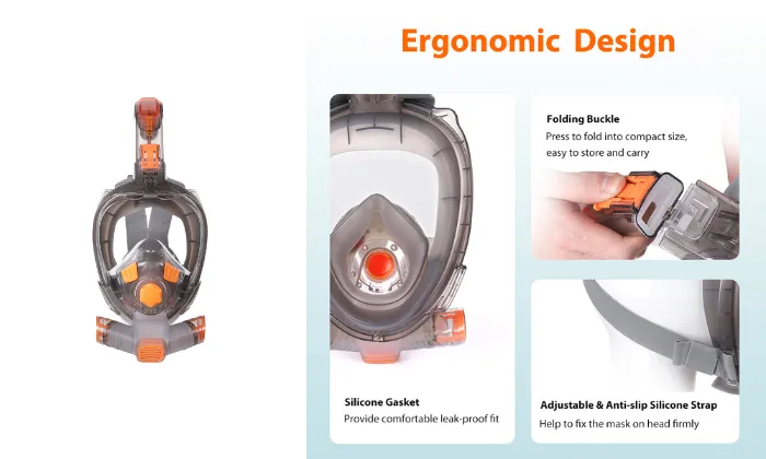 Foldable Dry Snorkel