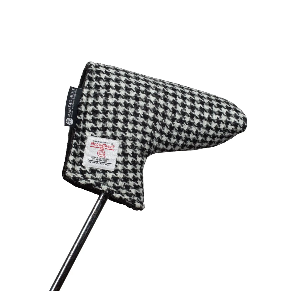 Golf Blade Putter Cover with Magnetic Closure in Harris Tweed®