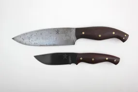 Hand Carved Carbon Utility Knives | Matthew LaJoie