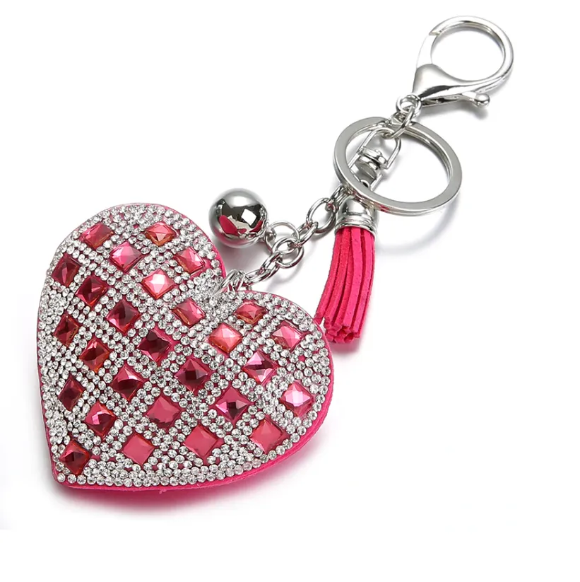 Keys To The Kingdom Heart Purse Charm Keychain