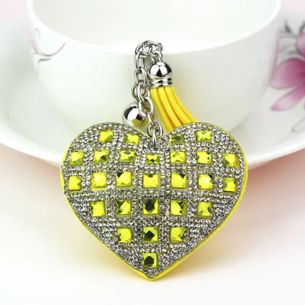 Keys To The Kingdom Heart Purse Charm Keychain