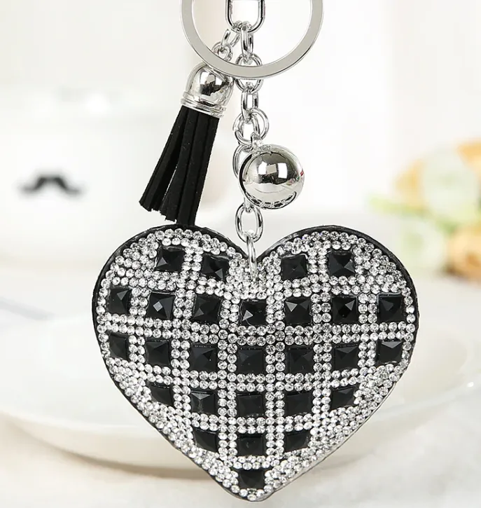 Keys To The Kingdom Heart Purse Charm Keychain