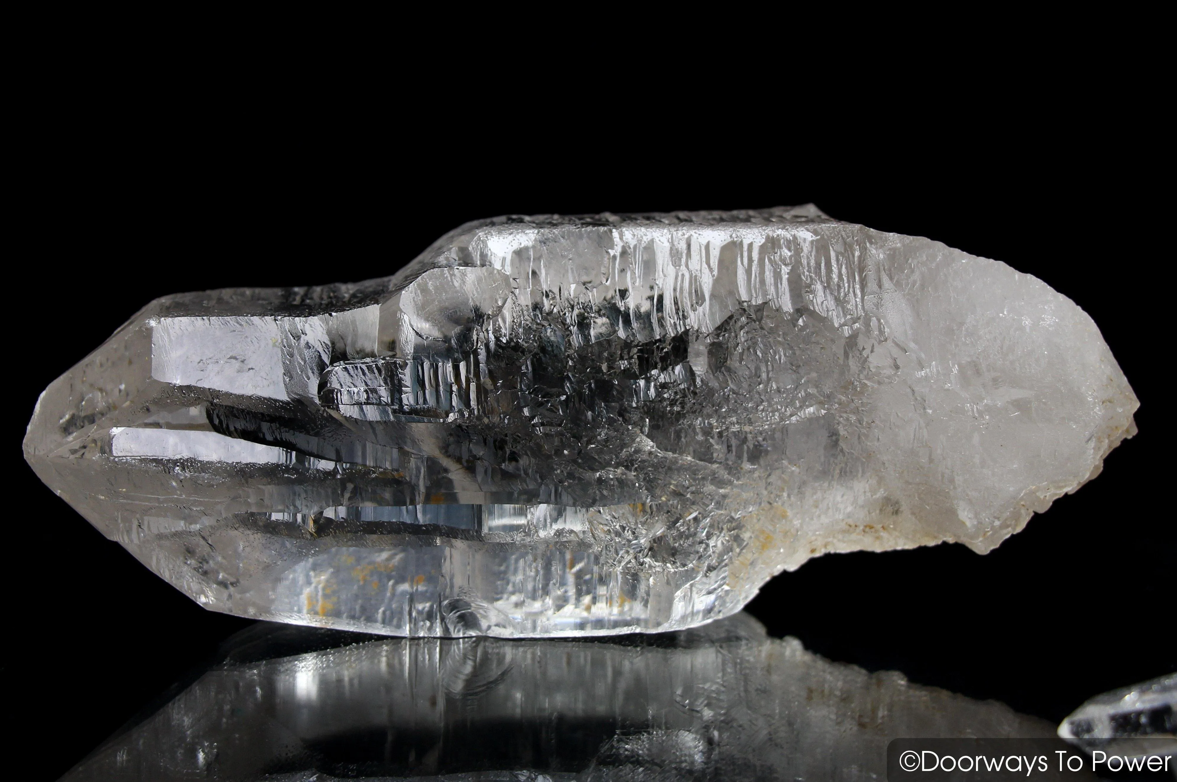 Lemurian Quartz Record Keeper Crystal 'Omnipresent Elder' Light Language 9D Energy Gateway