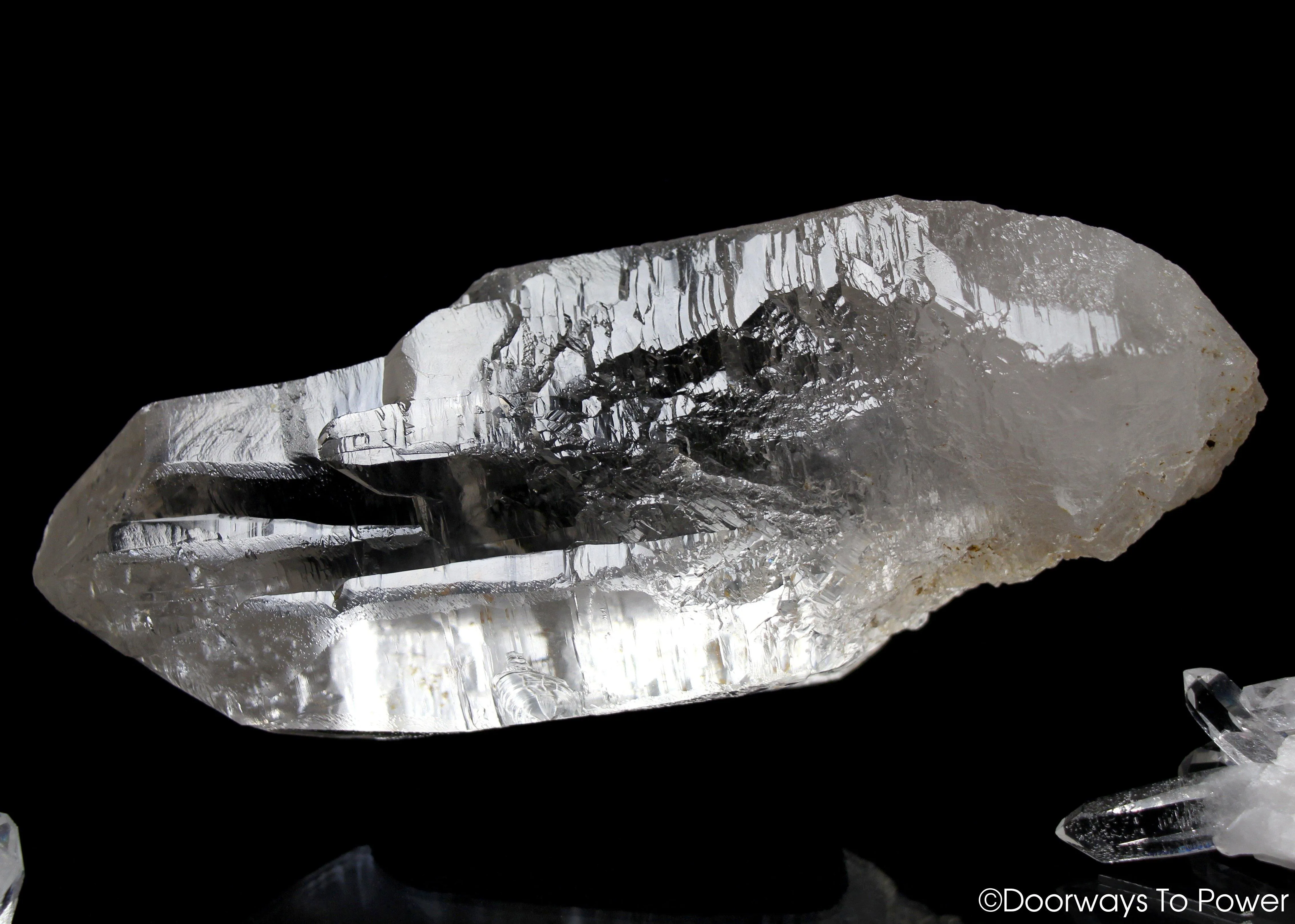 Lemurian Quartz Record Keeper Crystal 'Omnipresent Elder' Light Language 9D Energy Gateway