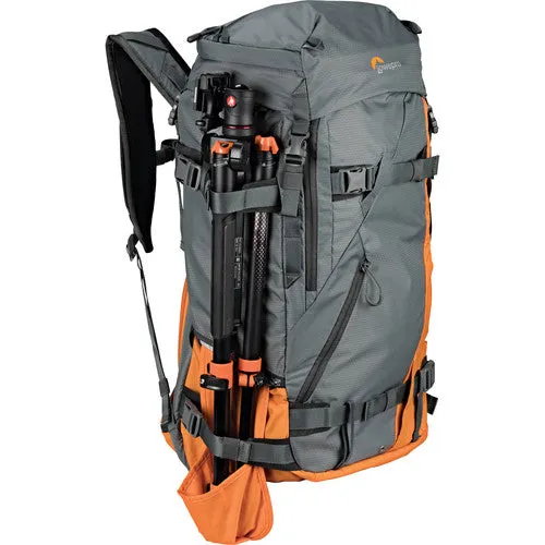 Lowepro Powder Backpack 500 AW Camera Bag (Orange and Grey)