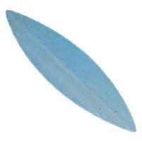 Lozenge Shaped Oboe Plaque, Burnished Steel